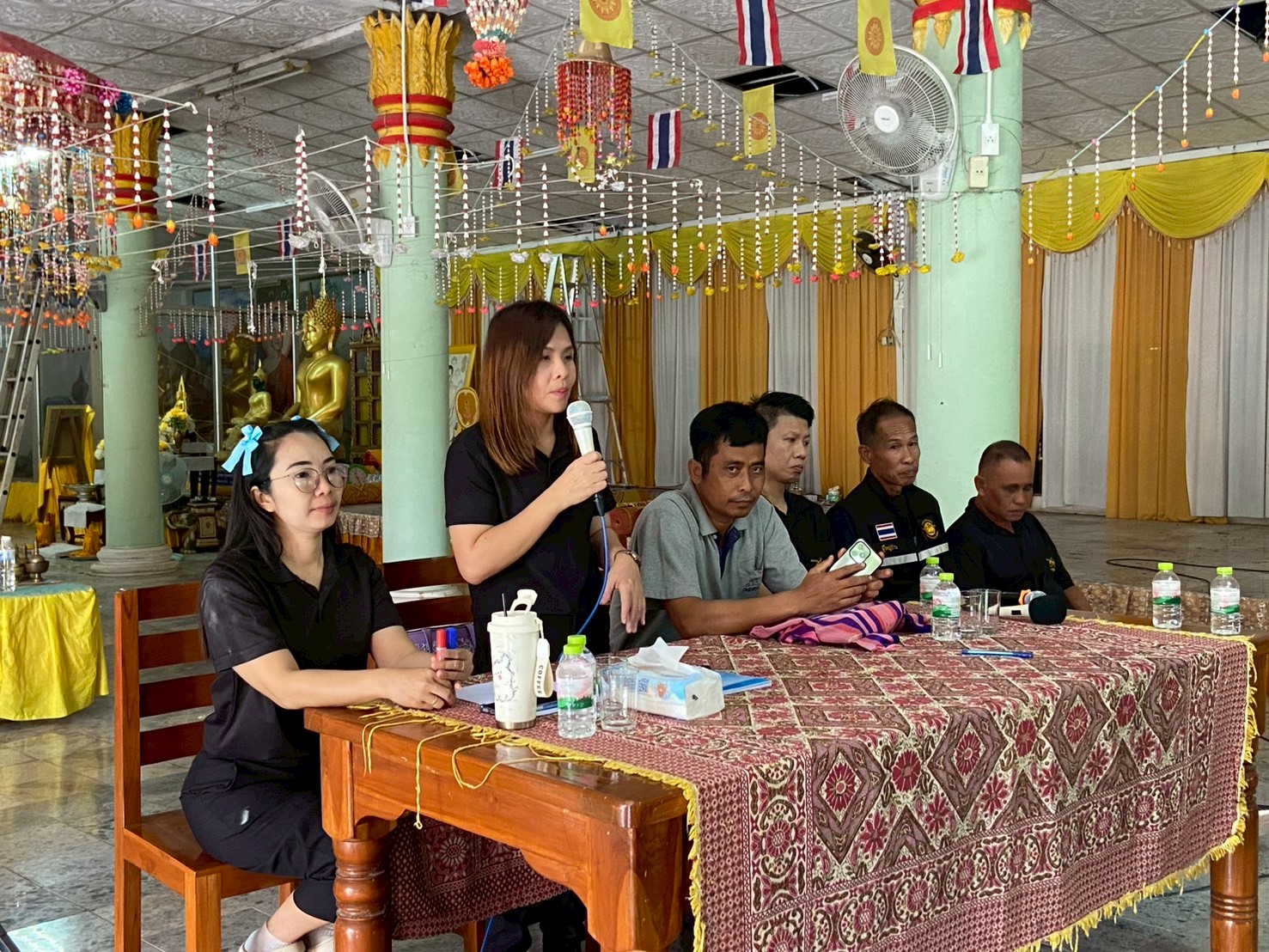 สพอ.น้ำปาด ดำเนินการขับเคลื่อนกิจกรรมฟื้นฟูศักยภาพหมู่บ้านกองทุนแม่ของแผ่นดินฯ ในพื้นที่ตำบลแสนตอ