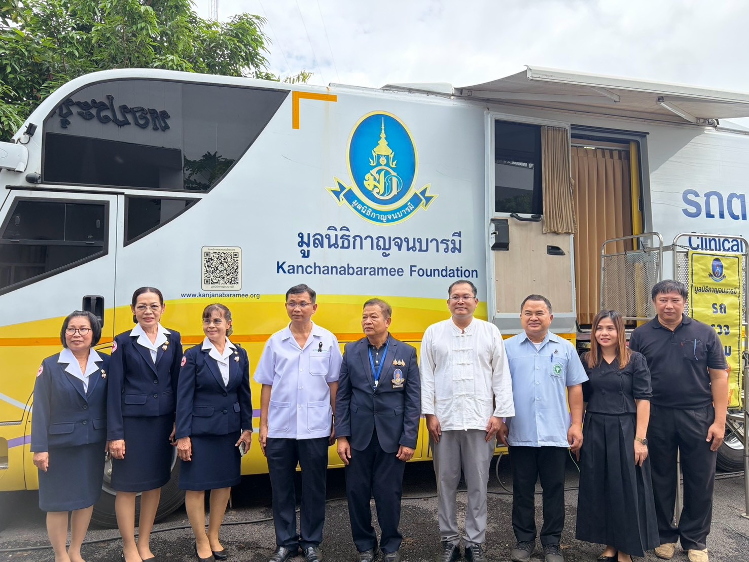 สพอ.น้ำปาด ร่วมเปิดโครงการรณรงค์การตรวจคัดกรองมะเร็งเต้านม โดยเครื่องเอกซเรย์เต้านมเคลื่อนที่ (Mammogram)