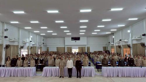 สำนักงานพัฒนาชุมชนอำเภอน้ำปาดร่วมรับมอบแนวทางการปฏิบัติราชการของผู้ว่าราชการจังหวัดอุตรดิตถ์ 