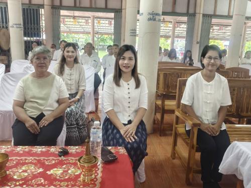 สพอ.น้ำปาด ร่วมกิจกรรม นายอำเภอพาเข้าวัด ประจำปี 2569 