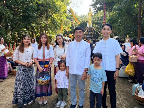 สพอ.น้ำปาด ร่วมกิจกรรมทำบุญตักบาตรเทโวโรหณะ ประจำปี 2569 ณ วัดภูเงินวนาราม ตำบลบ้านฝาย อำเภอน้ำปาด จังหวัดอุตรดิตถ์ 